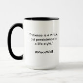 PieceWellQuote マグカップ (左)