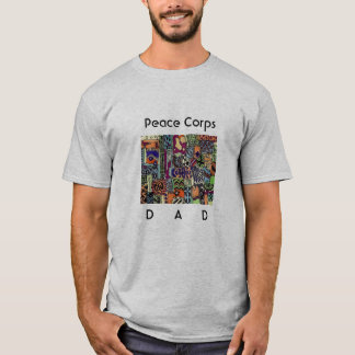 Piecie-Piecieの平和部隊、D A D Tシャツ