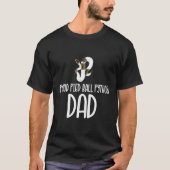 Pied Ball Pythonパパ Tシャツ (正面)