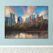 Piedmont Park, Atlanta, Georgia - Canvas Print キャンバスプリント (インサイチュ (ウッドフロア))