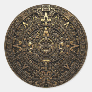 Piedra del Sol Azteca ラウンドシール