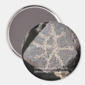 Piedras Marcadas Canyon マグネット (正面/裏面)