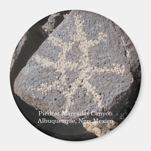 Piedras Marcadas Canyon マグネット (正面)