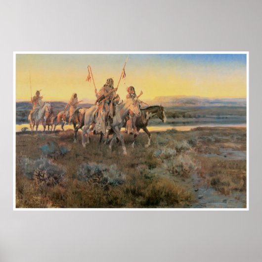 Piegans, 1918 ポスター (正面)