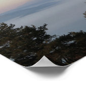 Pieninyからのタラスビュー ポスター (角)