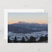 Pieninyからのタラスビュー ポストカード (正面/裏面)