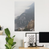 Pieninyの冬の霧 ポスター (ホームオフィス)