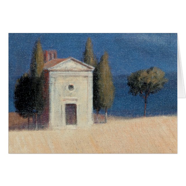 Pienza II 2012年の近くのチャペル (正面横)