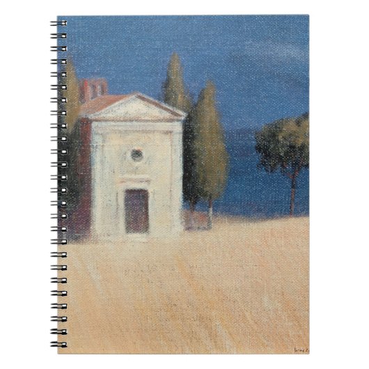 Pienza II 2012年の近くのチャペル ノートブック (正面)