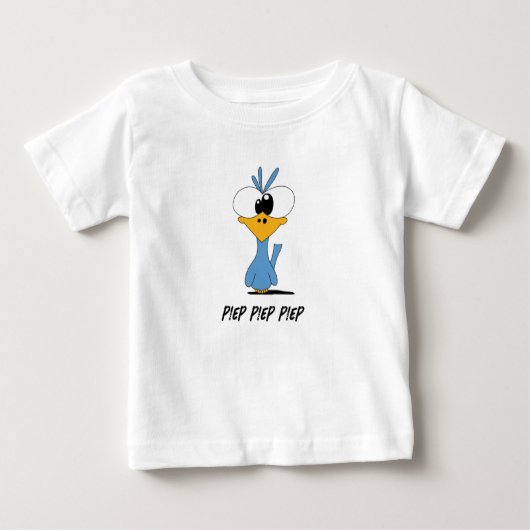 Piep Bird ベビーTシャツ (正面)