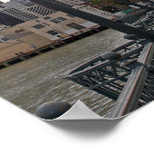 Pier 39からサンフランシスコ ポスター (角)