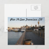 Pier 39：サンフランシスコ、CAポストカード ポストカード (正面/裏面)