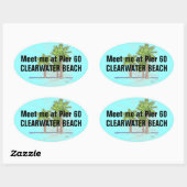 PIER 60シール(4) 楕円形シール (シート)