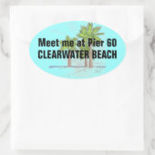 PIER 60シール(4) 楕円形シール (バッグ)