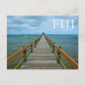 Pier At Coral Coast, Fiji ポストカード (正面)
