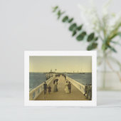 Pier at Ostend, West Flanders，ベルギー ポストカード (スタンド正面)
