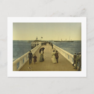 Pier at Ostend, West Flanders,ベルギー ポストカード