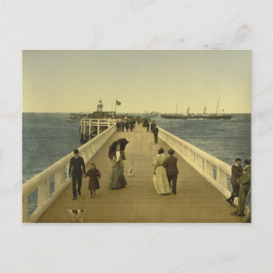 Pier at Ostend, West Flanders,ベルギー ポストカード