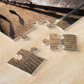 Pier at Sunset - Clevedon, Somerset, UK - ジグソーパズル (側面)