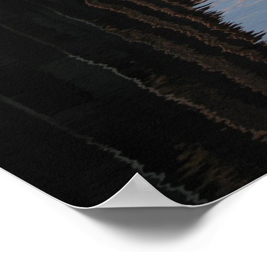 Pier & Gazebo at Sunset, Outer Banks NC Poster ポスター (角)