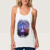 Pier lights, bright nights 1182 タンクトップ (正面)