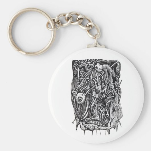 Pierced、Brian Benson著 キーホルダー (正面)