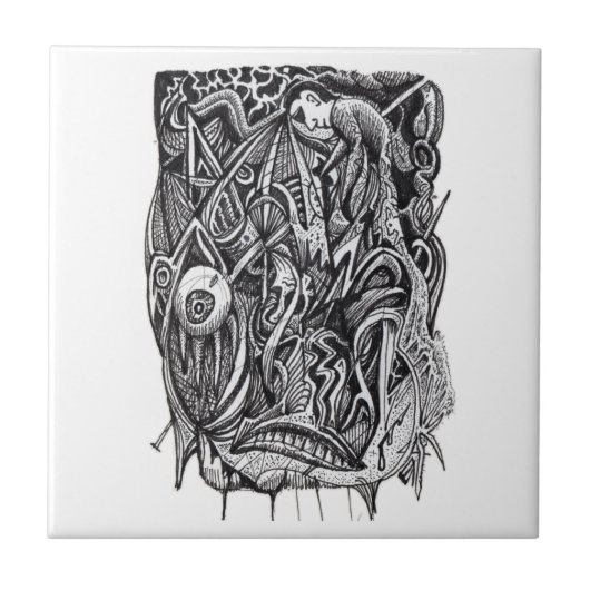 Pierced、Brian Benson著 タイル (正面)