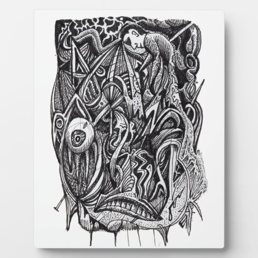 Pierced、Brian Benson著 フォトプラーク (正面)