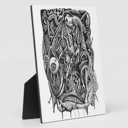 Pierced、Brian Benson著 フォトプラーク (側面)