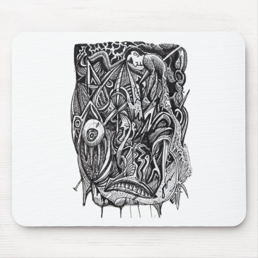 Pierced、Brian Benson著 マウスパッド (正面)