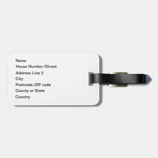 Pierced、Brian Benson著 ラゲッジタグ (裏面横)