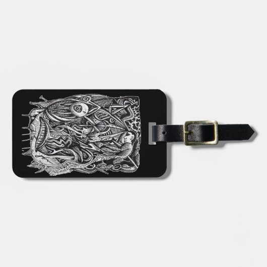 Pierced、Brian Benson著 ラゲッジタグ (正面横)