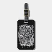 Pierced、Brian Benson著 ラゲッジタグ (正面縦)