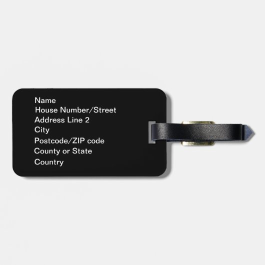 Pierced、Brian Benson著 ラゲッジタグ (裏面横)