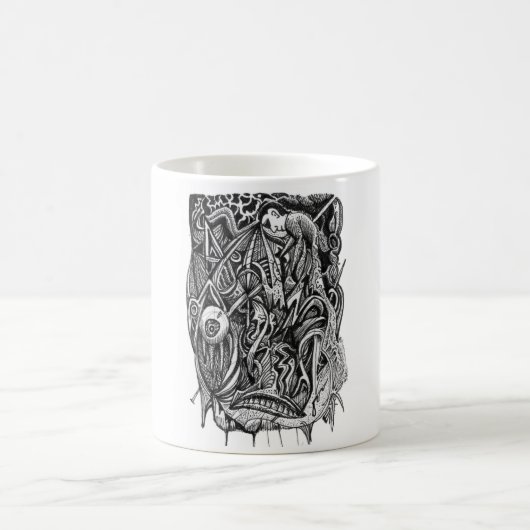 Pierced、Brian Benson著、mug コーヒーマグカップ (中央)