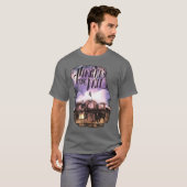 Piercehe Veil Collide Withhe Sky retro friends Tシャツ (正面フル)