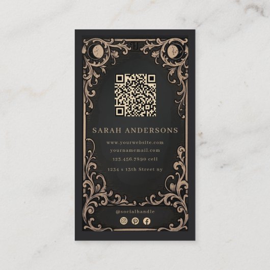 Piercing Artist  | Ear Piercing Studio 名刺 (裏面)