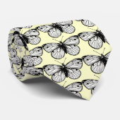 PierisのRapaeの蝶パターンタイ ネクタイ (ロール)