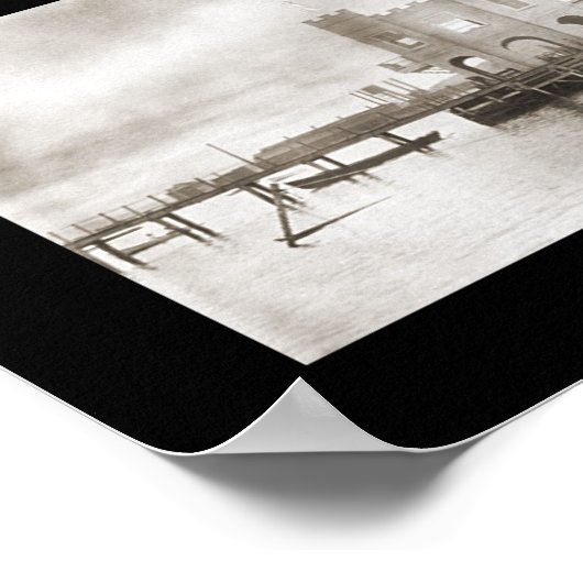 Piermont, NY写真1908 ポスター (角)