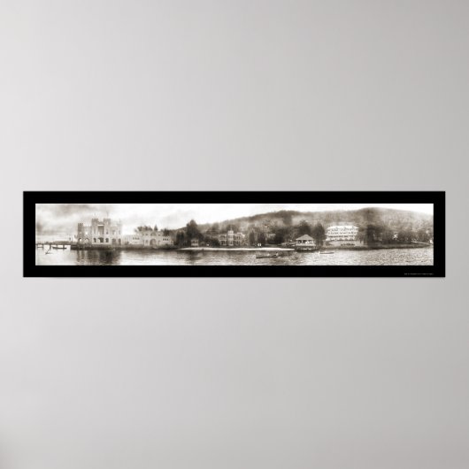 Piermont, NY写真1908 ポスター (正面)