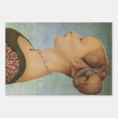 Piero del Pollaiuolo，若い女性のポートレート ラッピングペーパーシート (正面2)