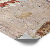 Piero della Francesca – 建築シーン ポスター (角)