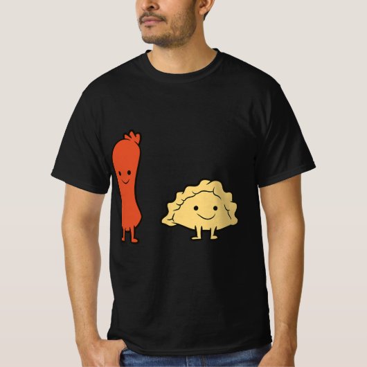 Pierogi And Kielbasa Polish Food Kielbasa And Pier Tシャツ (正面)