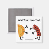 Pierogi & Kielbasa – カスタマイズ可能 マグネット (正面/裏面)