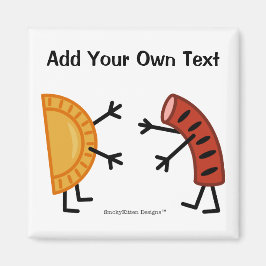 Pierogi & Kielbasa – カスタマイズ可能 マグネット