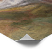 Pierre A Renoir | Seated Bather in a Landscape ポスター (角)