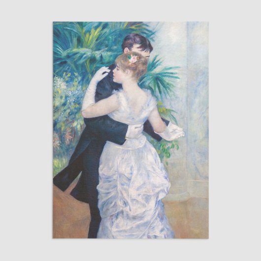 Pierre-Auguste Renoir - City Dance 薄葉紙