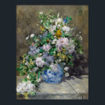 Pierre-Auguste Renoir - Spring Bouquet ポスター<br><div class="desc">Spring Bouquet / Bouquet de printemps - Pierre-Auguste Renoir,  1866</div>