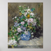 Pierre-Auguste Renoir - Spring Bouquet ポスター (正面)