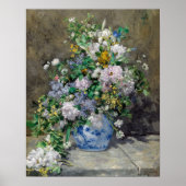 Pierre-Auguste Renoir - Spring Bouquet ポスター (正面)